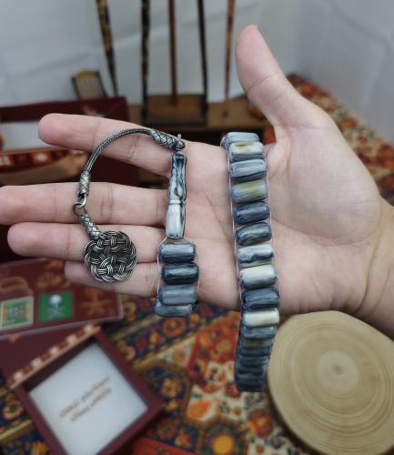 سبحة فاتوران يوناني طربزونة فضة