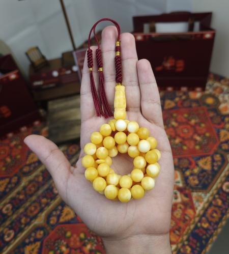 سبحة تراب كهرب بولندي كركوشة