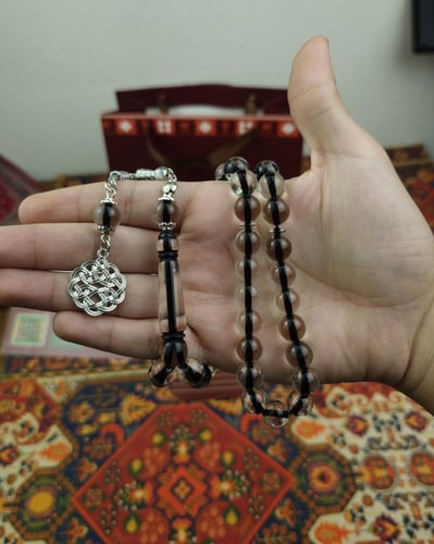 طقم قلم + سبحة بكلايت مجانا