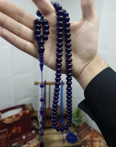 سبحة فاتوران كحلي حرباء ذروي تمليكة