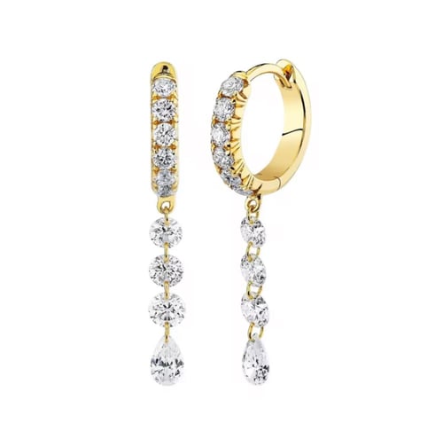 dangling earrings - 925