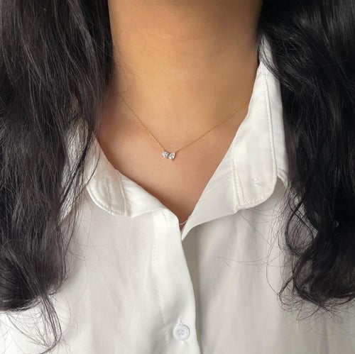 stone necklace - 925