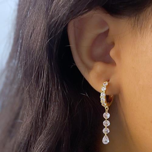 dangling earrings - 925