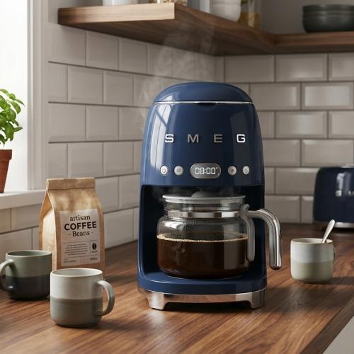 ماكينة تحضير القهوة ترشيح بالتنقيط SMEG نمط الخمسي...