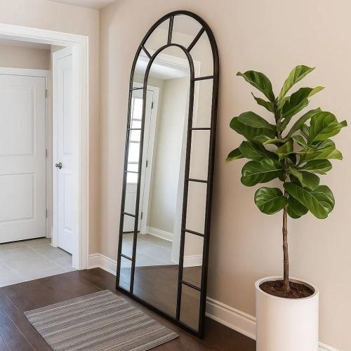 مرايا ستاند مودرن بلون أسود رائع