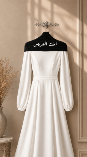 علاق فستان لون اسود