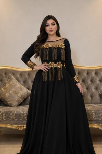 كريب ناعم اسود