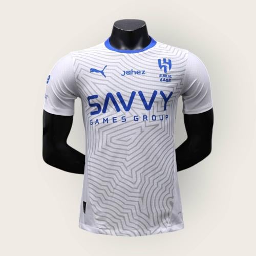 تيشيرت الهلال الاحتياطي 2025 لون ابيض