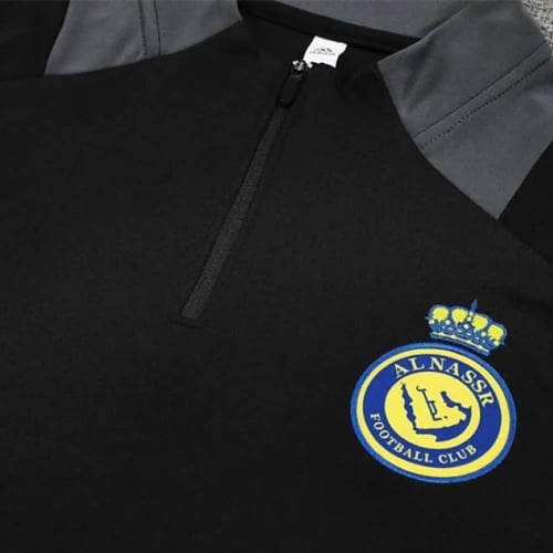 طقم تدريب النصر الجديد لون اسود