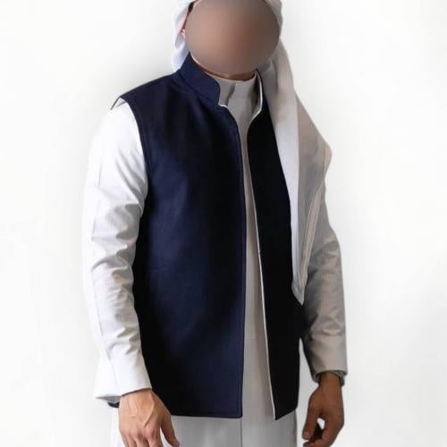 سديري رجالي لون كحلي لفصل الشتاء