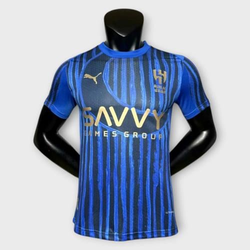 تيشيرت الهلال ازرق نسخة كاس العالم