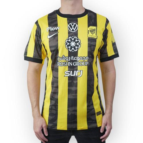 تيشيرت الاتحاد الأصلي الجديد الاساسي 2026 لون أصفر