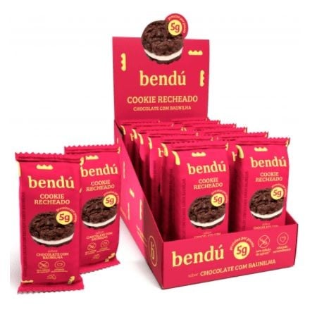 شطيرة البسكويت المحشو بالفانيلا 38 جم بيندو