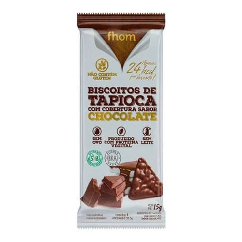 بسكويت بنشاء التابيوكا بمغطى بالشوكلاتة خالي من ال...