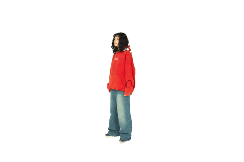 WINTER STUDIO RED HOODIE