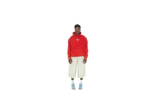 WINTER STUDIO RED HOODIE