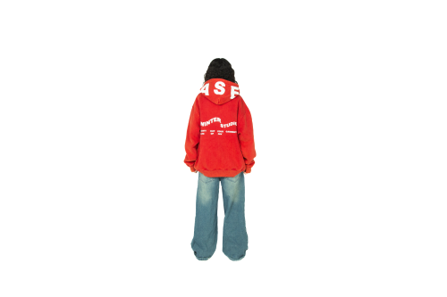 WINTER STUDIO RED HOODIE