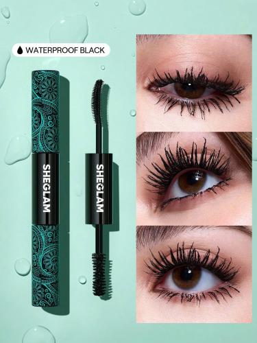SHEGLAM All-In-One ماسكارا للكثافة والطول ماسكرا ماركة تجميل ومكياج للنساء والفتيات