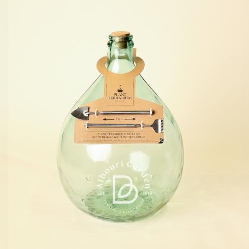 حوض زجاجي للتيراريوم سعة 15 لترًا