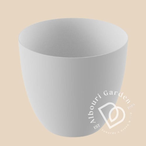 حوض نبات بلاستيكي على شكل وعاء (⌀: 18 سم)