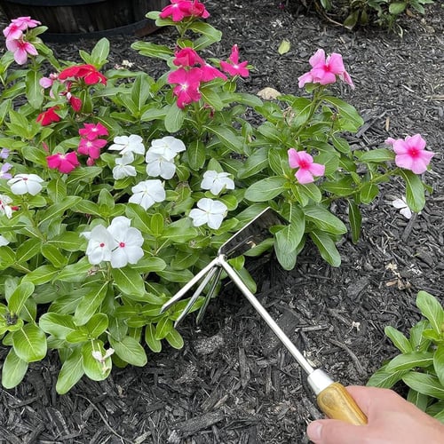 مجرفة مزدوجة من الستانلس ستيل 30 سم