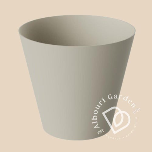 أحواض زرع بلاستيك على شكل مخروطي ⌀ :22 سم)