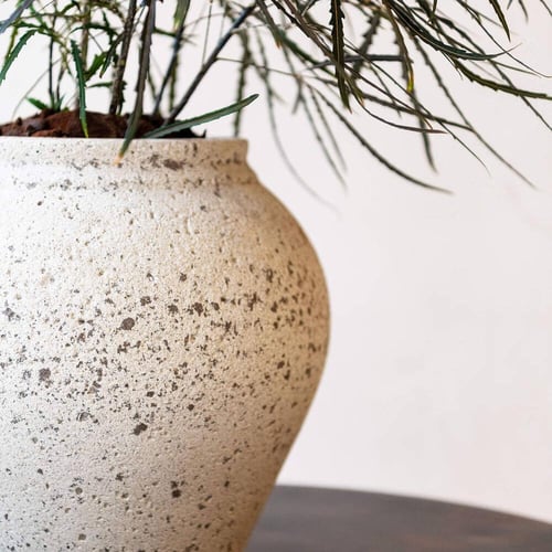 حوض فايبر باللون الأبيض الطباشيري - الارتفاع: 32 ×...