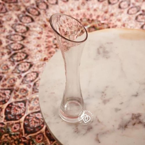 مزهرية زجاجية صغيرة 28 ×7