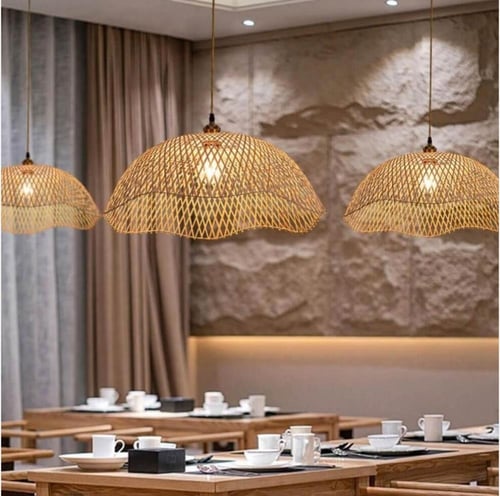 ثريا علاقي خزف دائري متموج