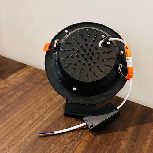 سبوت لايت كوب 15 واط 14 سم جرم اسود ضمان 2 سنوات