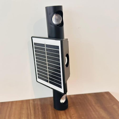 جداري طاقة شمسية متحرك ثلاثه لون 1/3 اصفر ابيض كري...