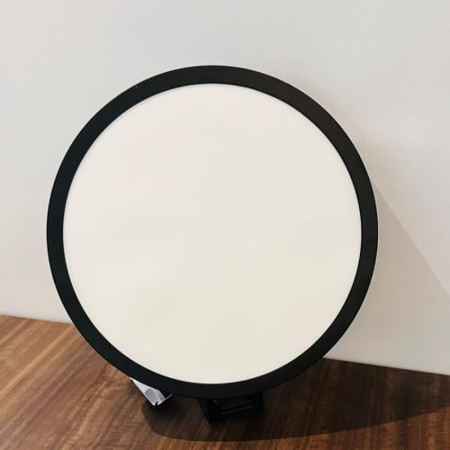 لمبة سقف لطش بنل 30 واط 12 بوصة (جرم اسود)ضمان 2 س...