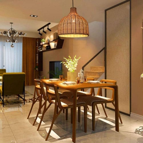 ثريا تراثية نصف قمر مصابيح سقف متدلية بنمط جنوب شر...