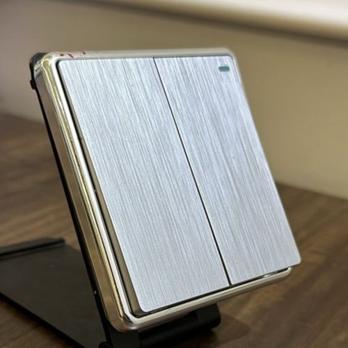 مفتاح مزوج بيانو فضي MR ضمان 25 سنة