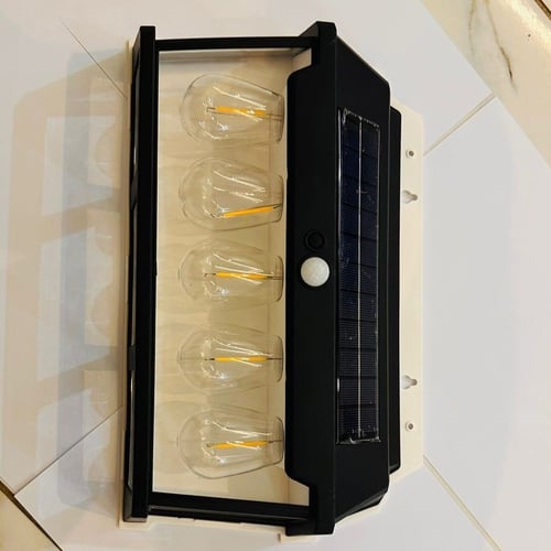 مصابيح جدارية تعمل بالطاقة الشمسية للأماكن الخارجي...