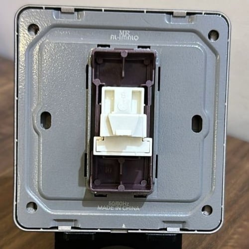 فيش تلفون مفرد MR اسود ضمان 25سنة