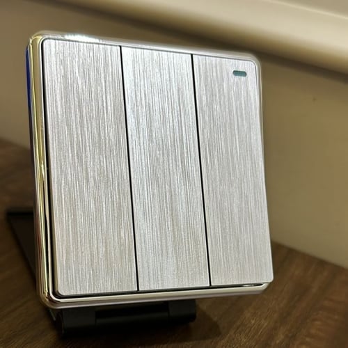 مفتاح ثلاثي بيانو فضي MR ضمان 25 سنة