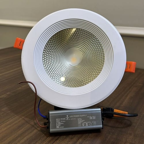 كشاف كوب المنيوم 15وات 14 سم ضمان 5 سنوات