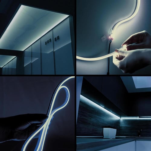 شريط اضاءة نيون مرن ليد 50 متر ضمان 2 سنوات