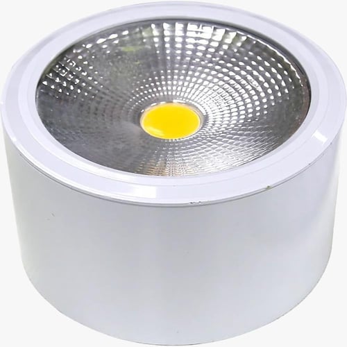 كشاف سلندر أسود*ابيض 7سم بقوة 7 واط ضمان 2 سنوات