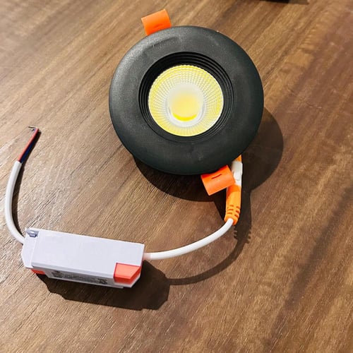 سبوت 7 سم جرم اسود بقوة 7 واط ضمان 2 سنة