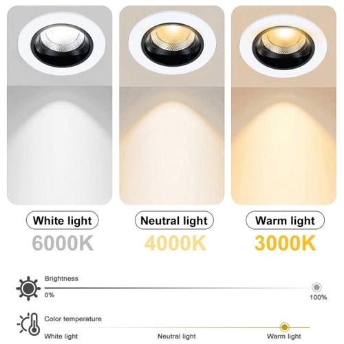 كوب سيوبي ضد التوهج ثابت المنيوم جرم ابيض داخلي اس...