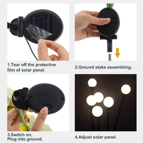 مصابيح الزينة بالطاقة الشمسية