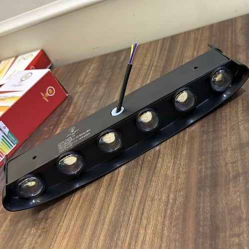 اضاءة جدارية خارجية سداسية 12 وات 12لمبات