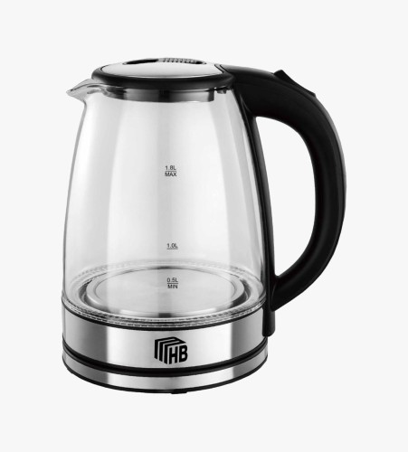 غلاية ماء كهربائية زجاج KT230106 – 1.8 لتر 1500 وا...