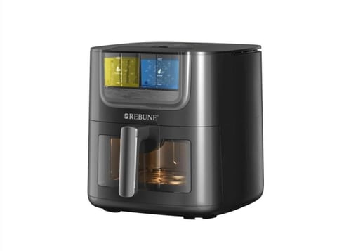 قلاية هوائية بتقنية الترطيب مزودة بخزان مزدوج للما...