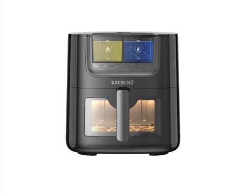 قلاية هوائية بتقنية الترطيب مزودة بخزان مزدوج للما...