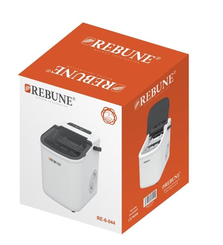 ريبون ماكينة صنع الثلج المنزلية 1،2 لتر، بمقاسات م...