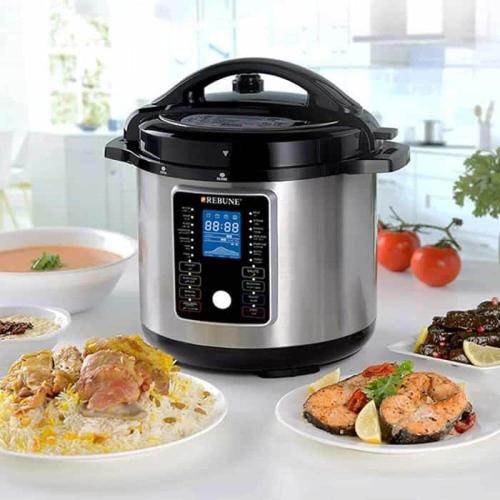 قدر ضغط كهربائي ريبون RE-11-052 جيرانيت 10 لتر – 1...
