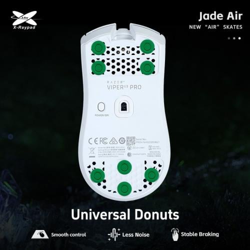 Jade Air Mouse Skates – Universal Donuts (green do...